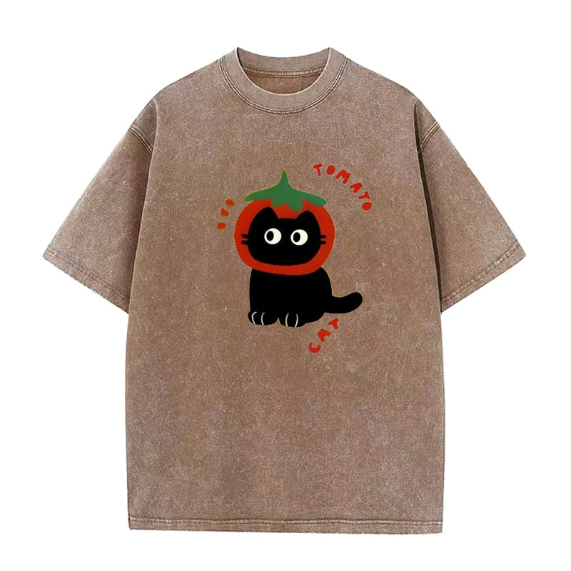 tomato cat Unisex Tee