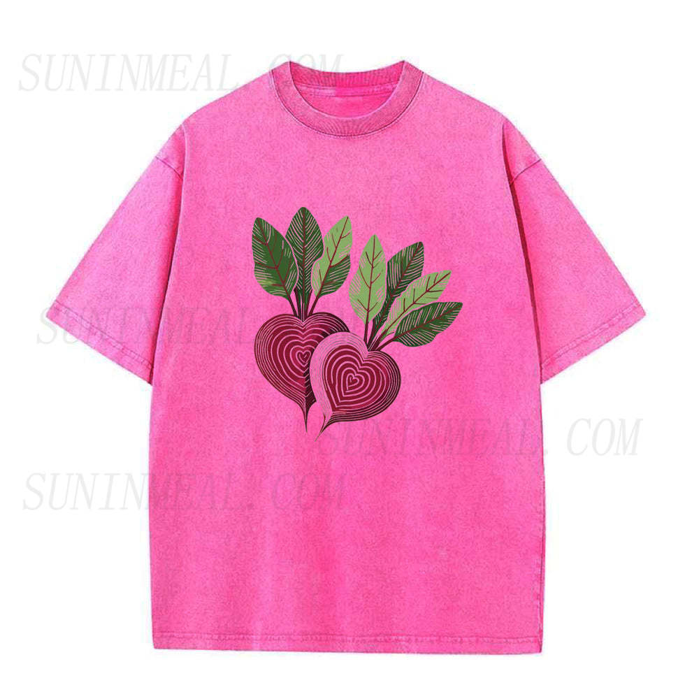 Beet heart Unisex Tee