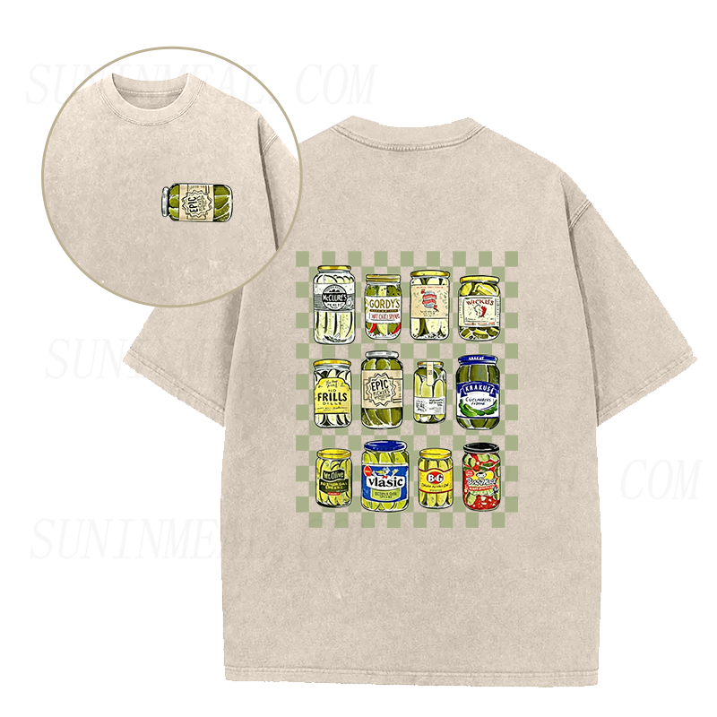 Vintage Pickle Jars Unisex Tee