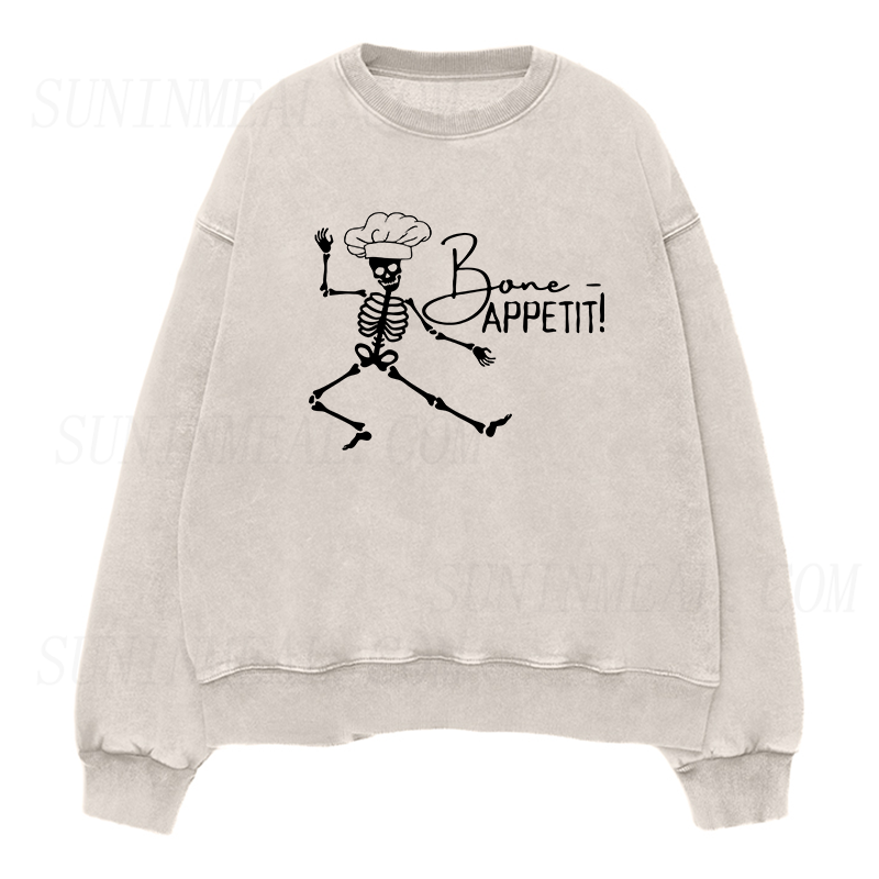 Chef Skeleton Unisex Crewneck Sweatshirt
