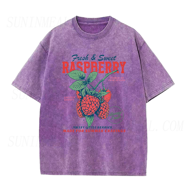 Fresh & Sweet Raspberry Unisex Tee