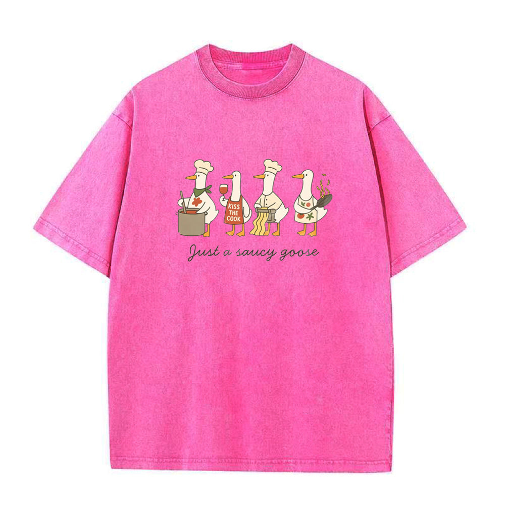 just a saucy goose Unisex Tee