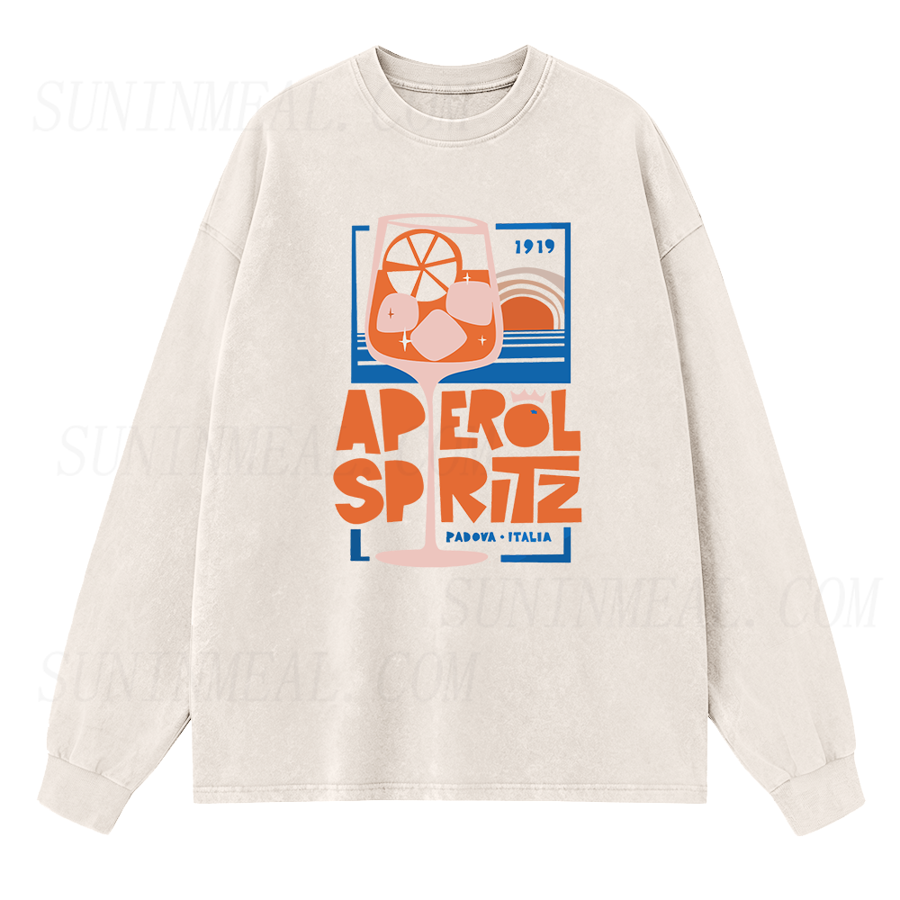 Aperol Spritz Long Sleeve Unisex Tee