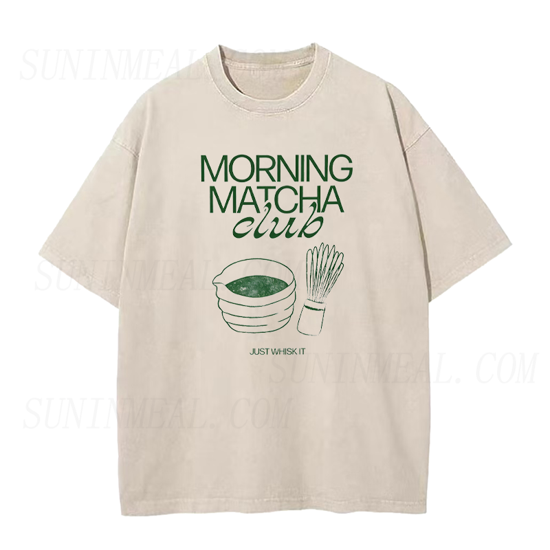 Morning Matcha Club Unisex Tee