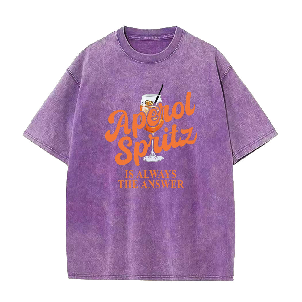Aperol Spritz is always the answer Santa Unisex Tee