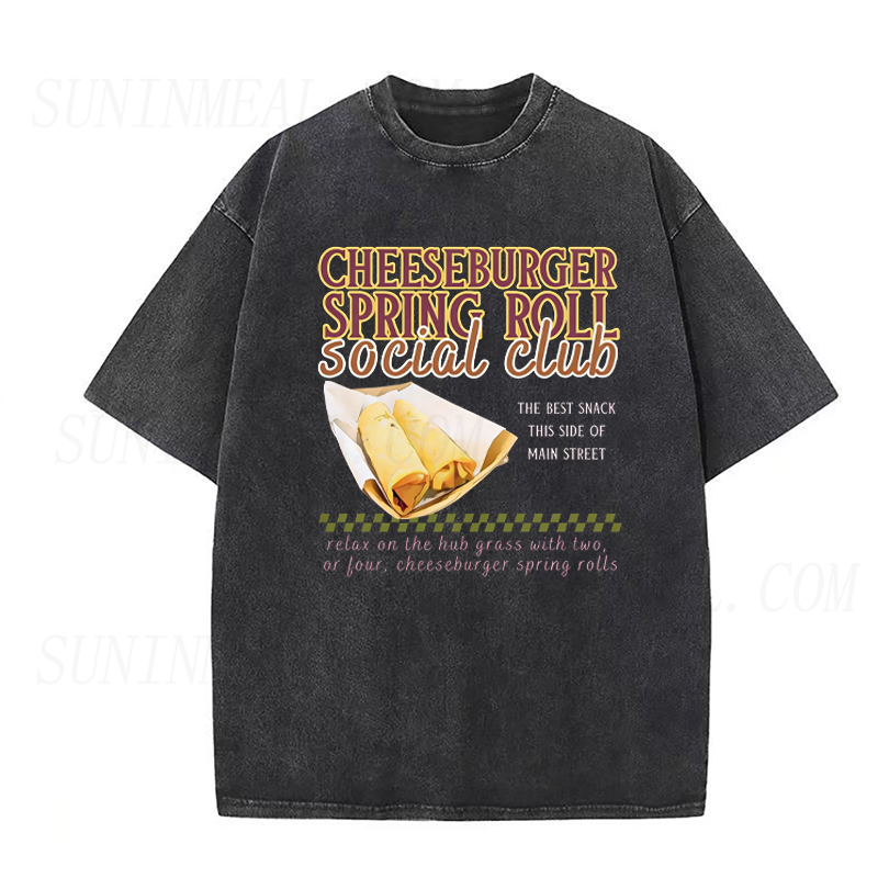 Cheeseburger Spring Roll Magic Kingdom Unisex Tee