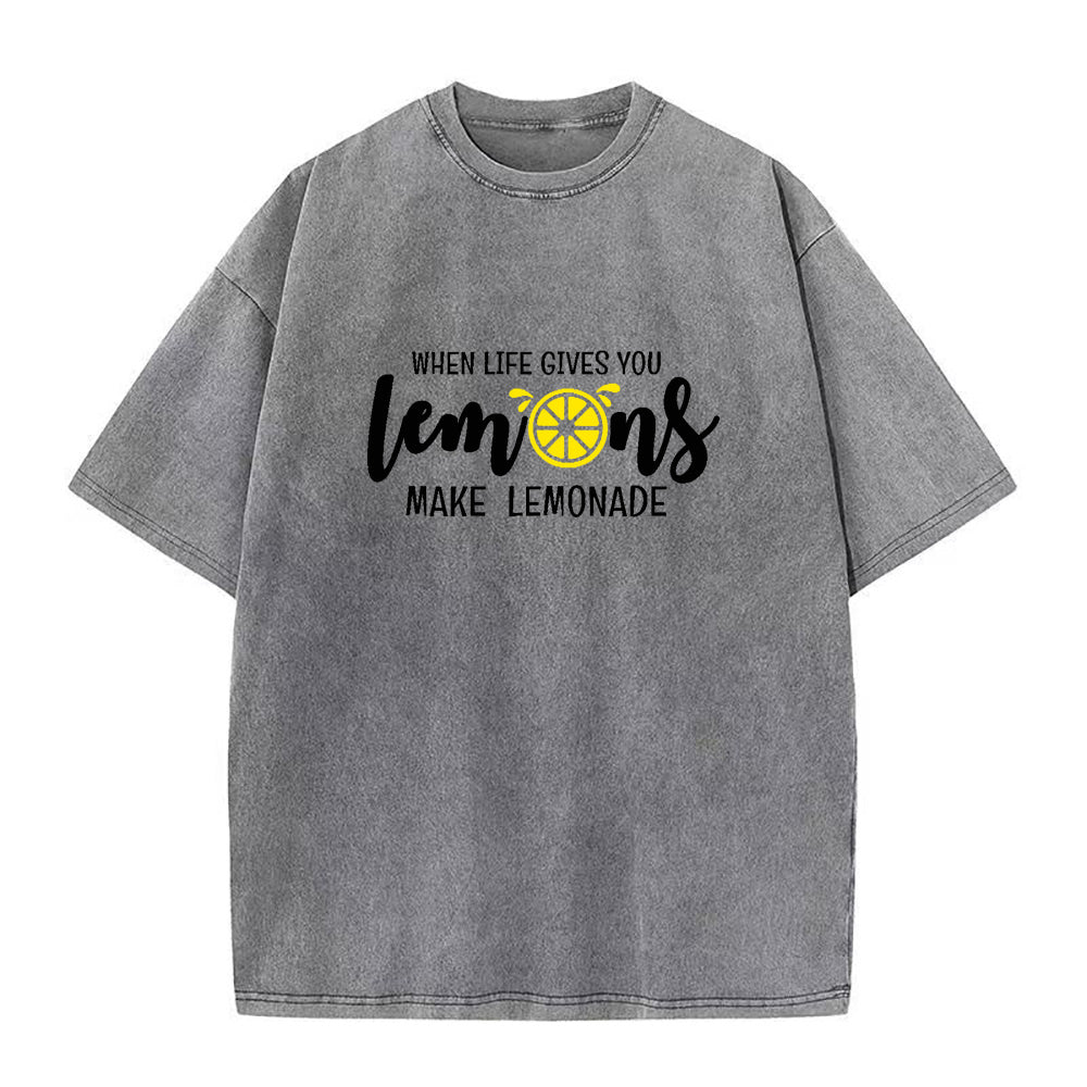 When life gives you lemons make When life gives you lemonade Unisex Tee