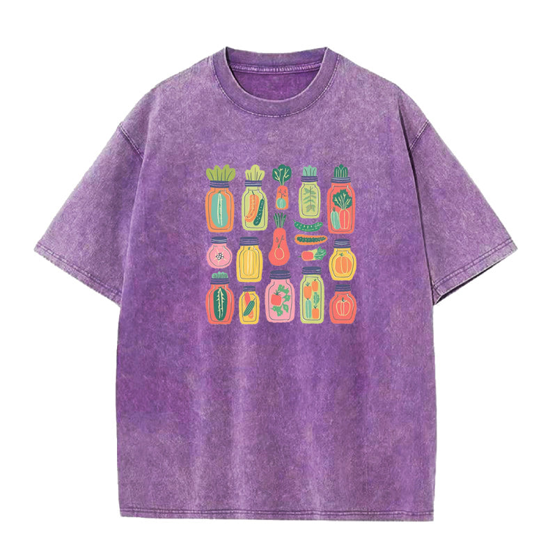 Colorful Pickle Veggie Unisex Tee
