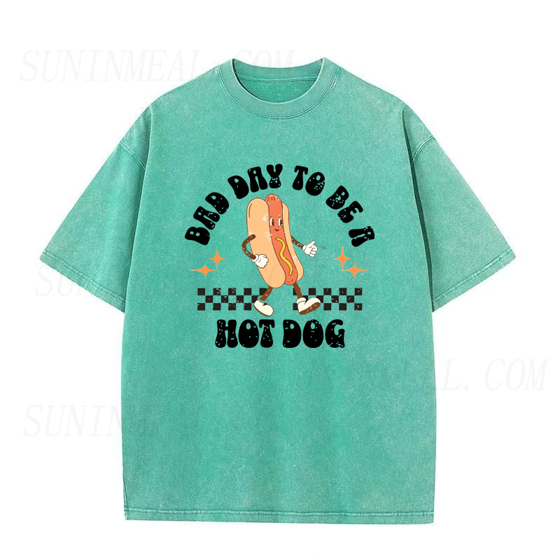 Bad Day to Be a Hotdog Unisex Tee