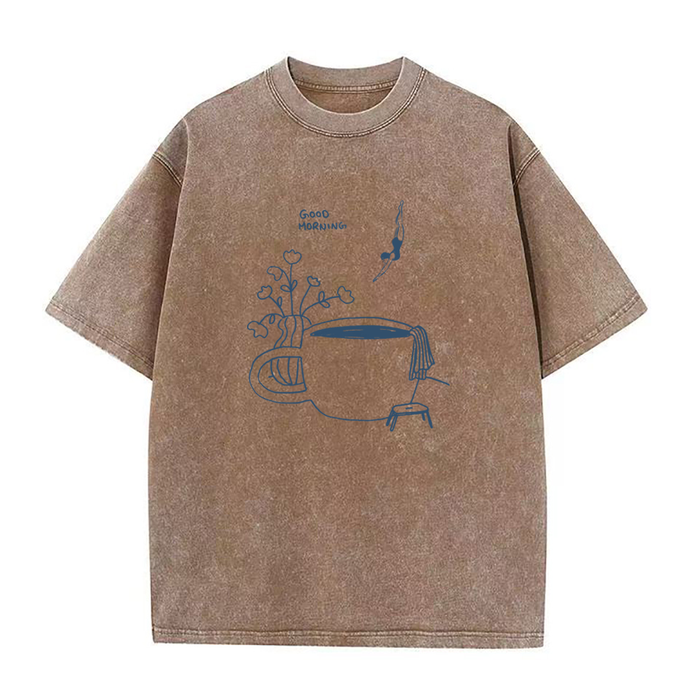 コーヒーダイバー ユニセックスTシャツ