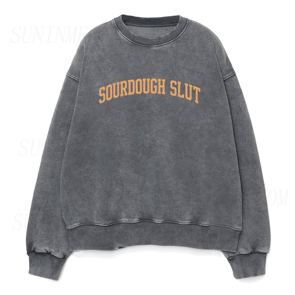 Retro Sourdough Slut Unisex Crewneck Sweatshirt