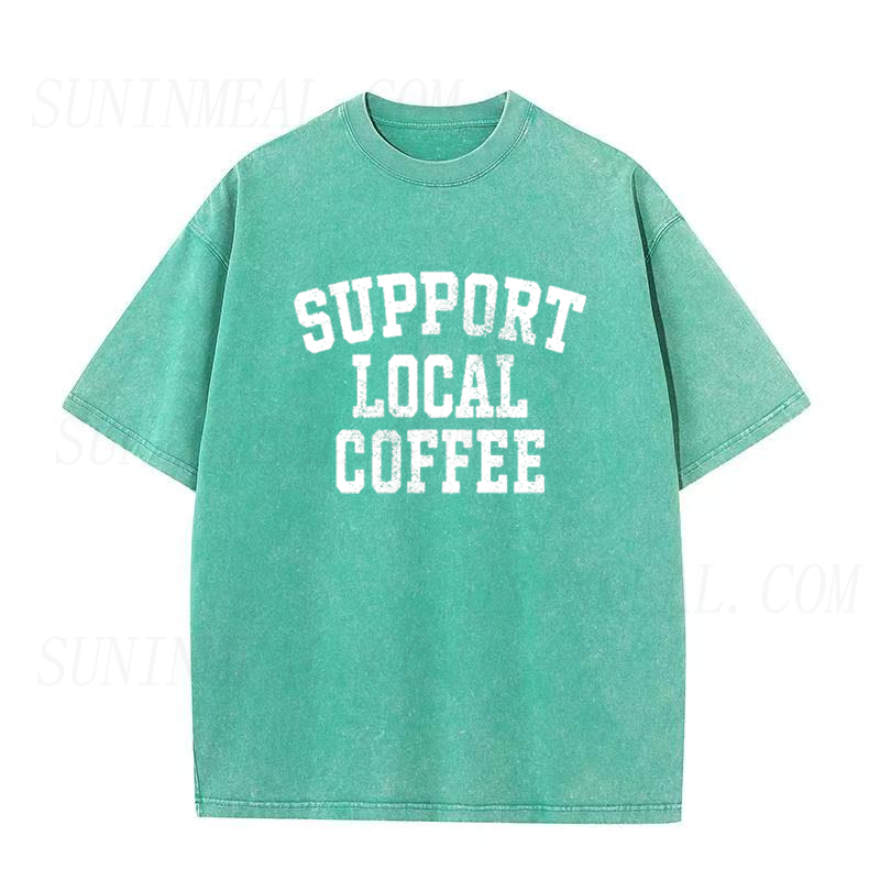 Support Local Coffee Unisex Tee