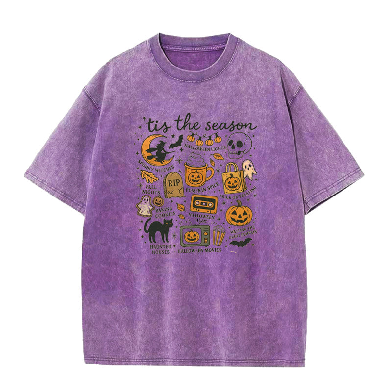Halloween fall Ghost Unisex Tee