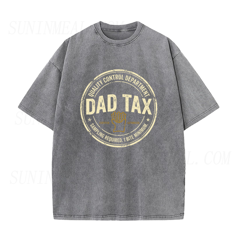 Dad Tax Funny French Fries Unisex Tee