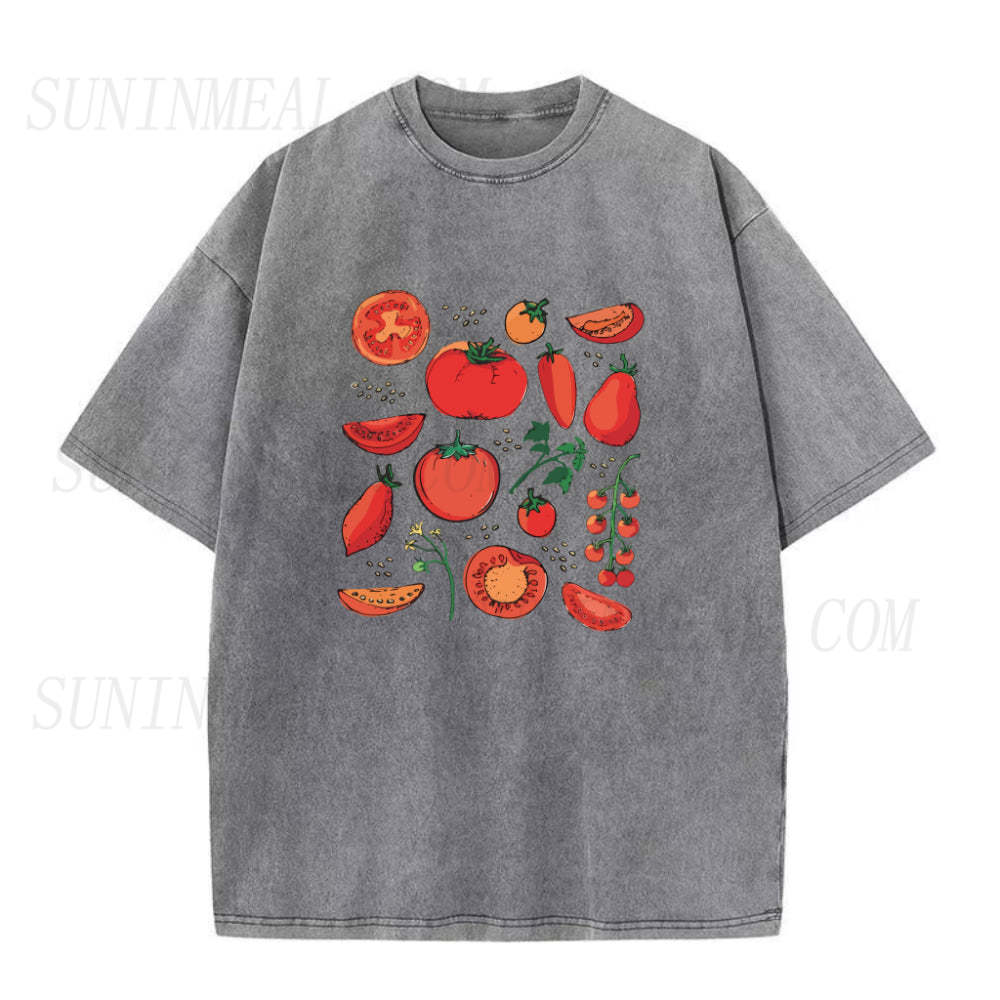 トマト ユニセックス Tシャツ