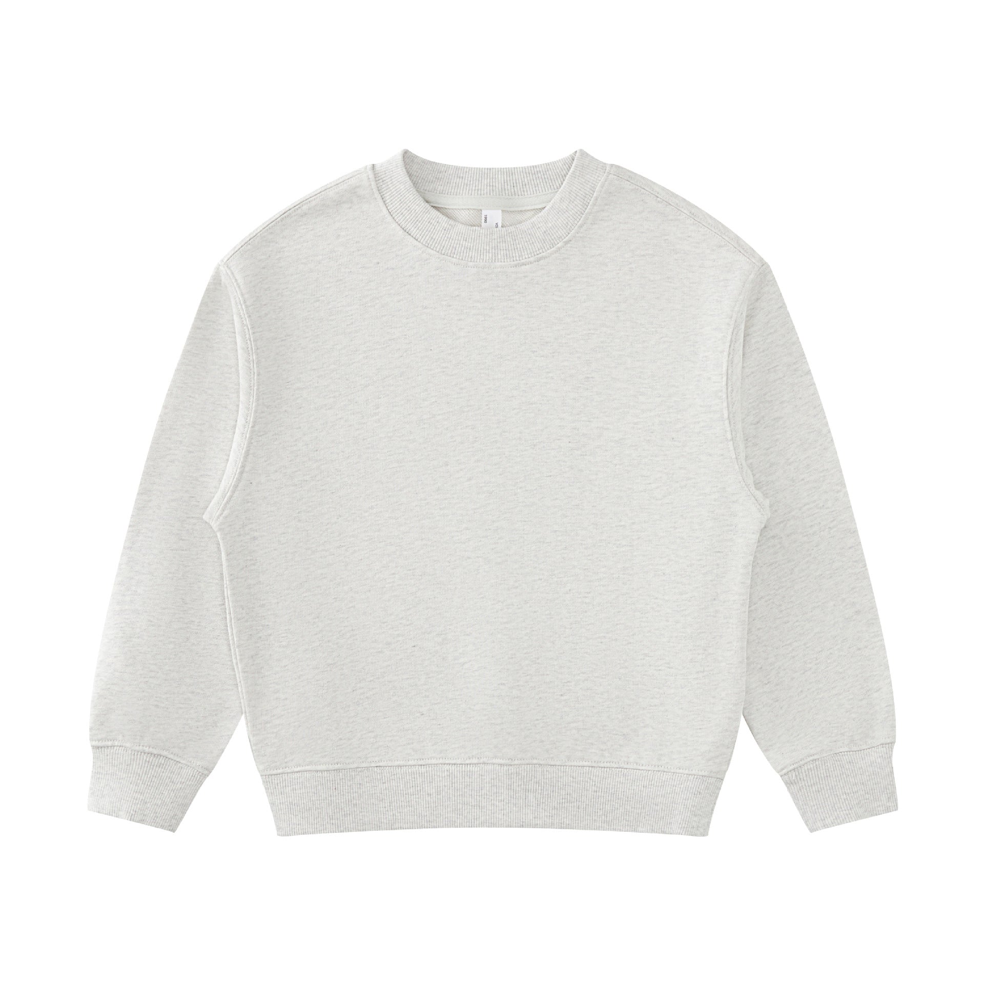 Solid Unisex Kids Crewneck Sweatshirt