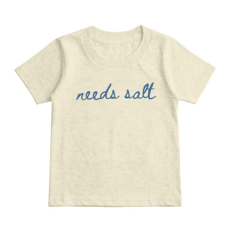 needs salt  Kids T-Shirt