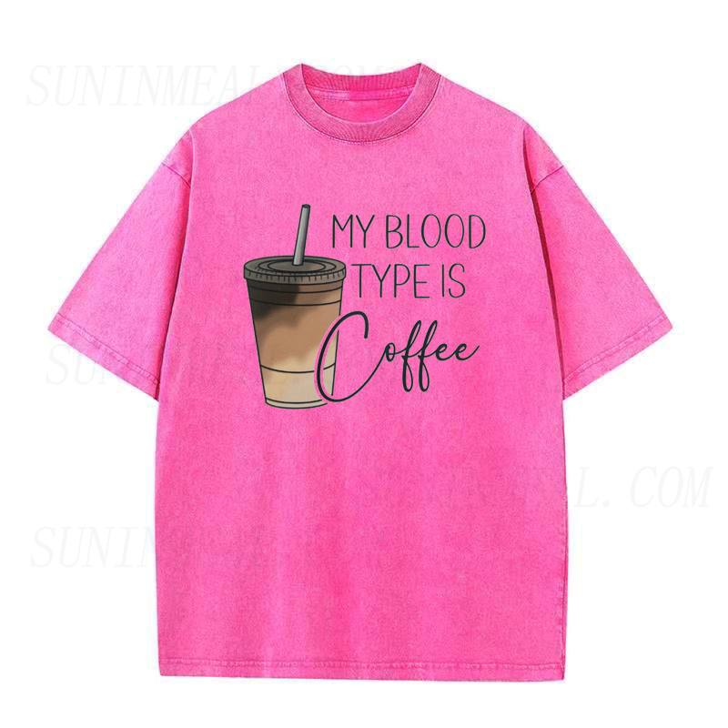 My Blood Type Is Coffee Tee