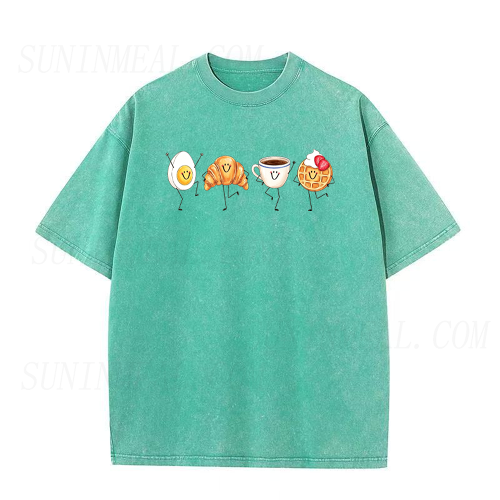 Happy Breakfast Friends Unisex Tee