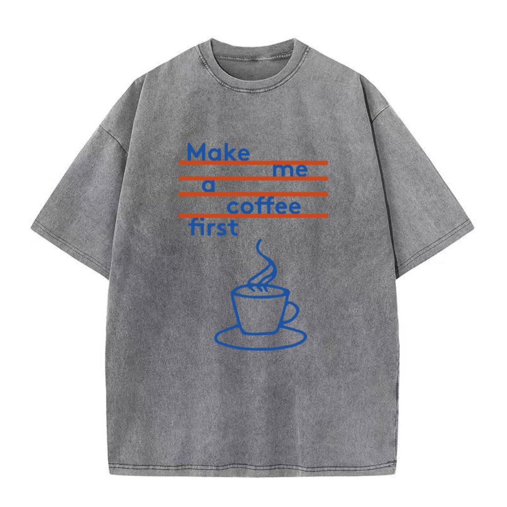 まずはコーヒーを淹れて ユニセックスTシャツ