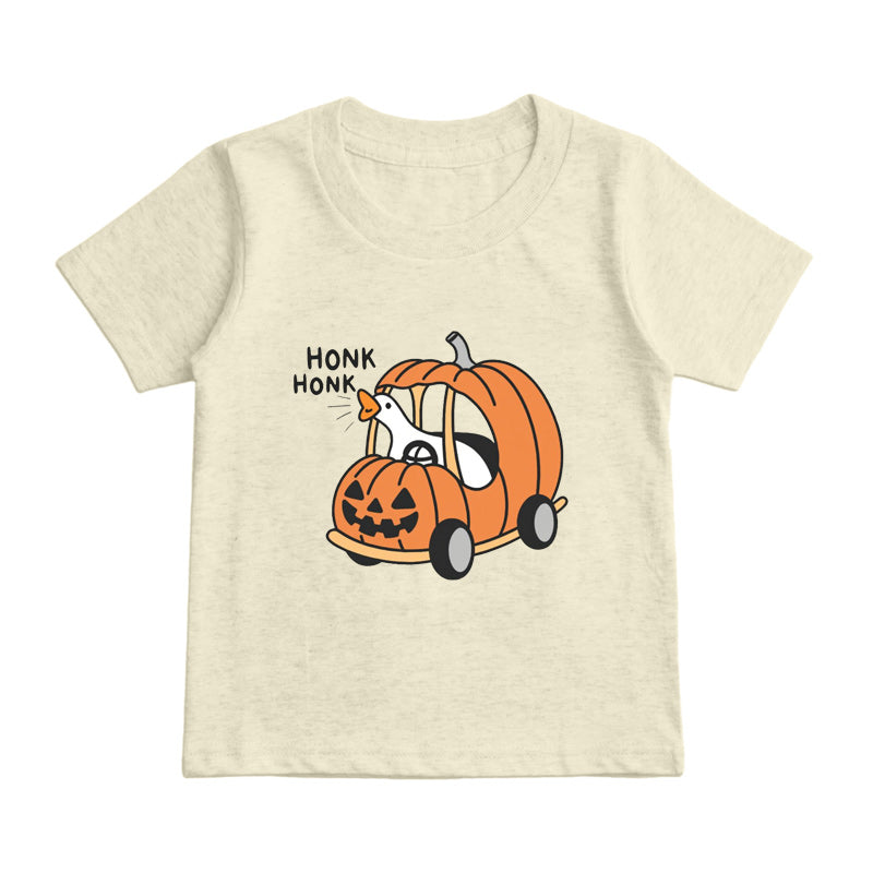Halloween Goose Machine Kids T-Shirt