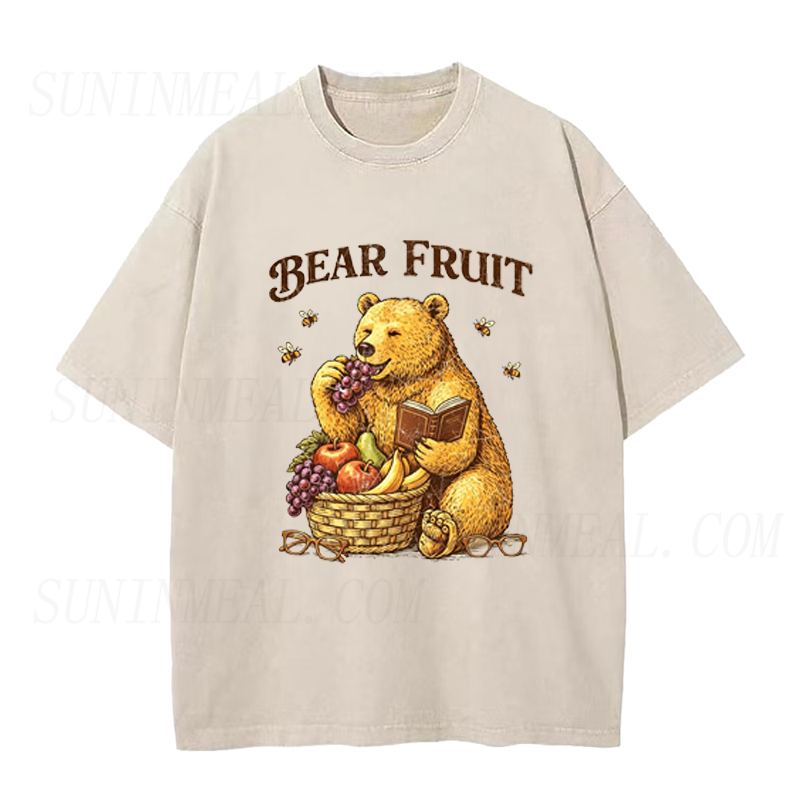 Funny Bear Fruit Unisex Tee
