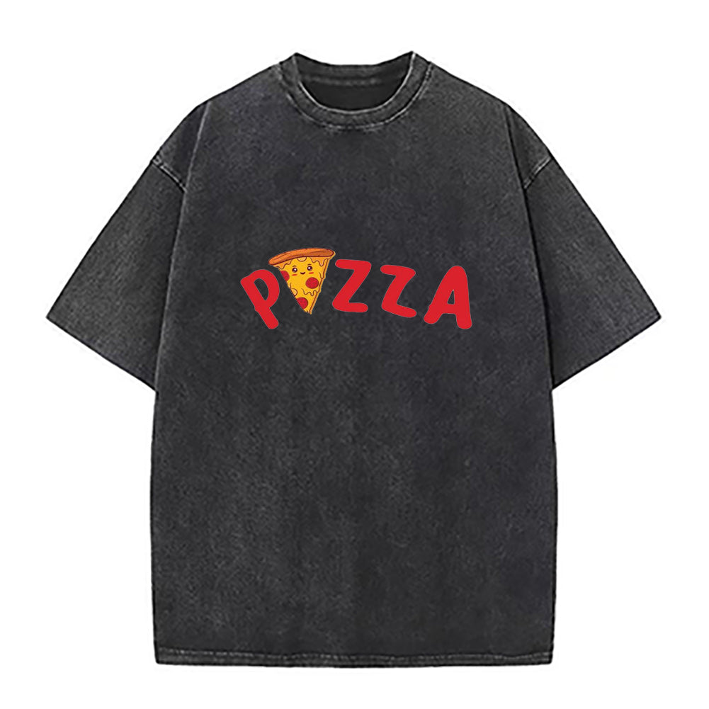 ピザ ユニセックス Tシャツ