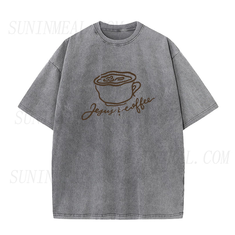 Jesus & Coffee Unisex Tee