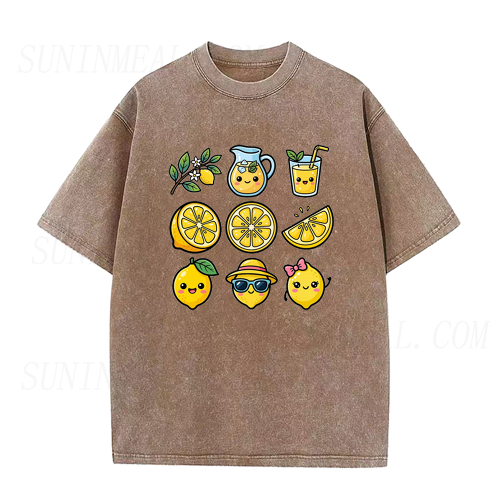 Cute Kawaii Lemon Unisex Tee