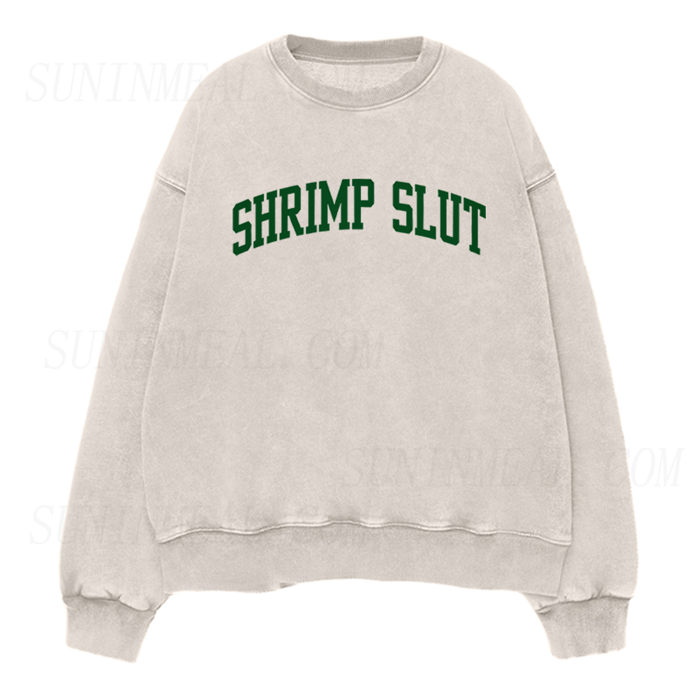 Shrimp Slut Unisex Crewneck Sweatshirt