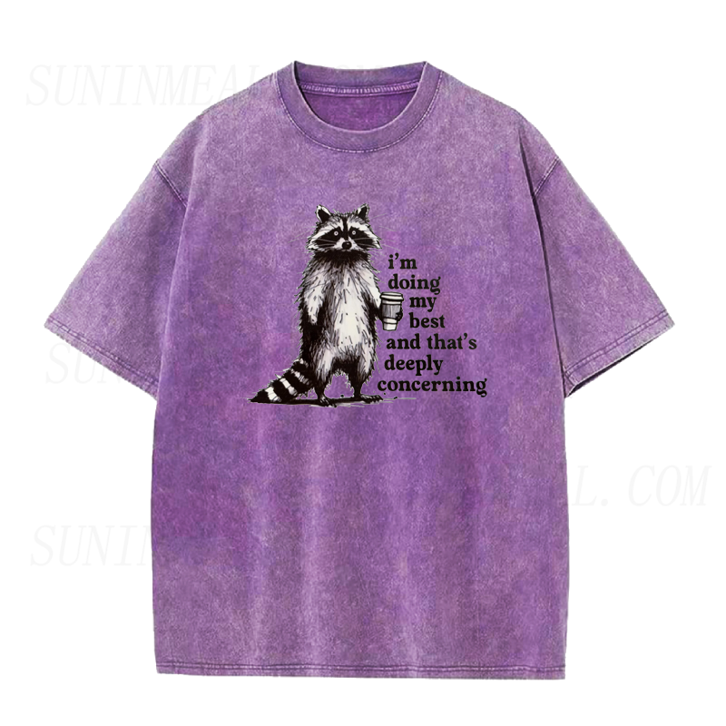 Funny Raccoon and Opossum Tee