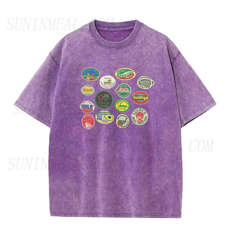 fruit sticker Unisex Tee