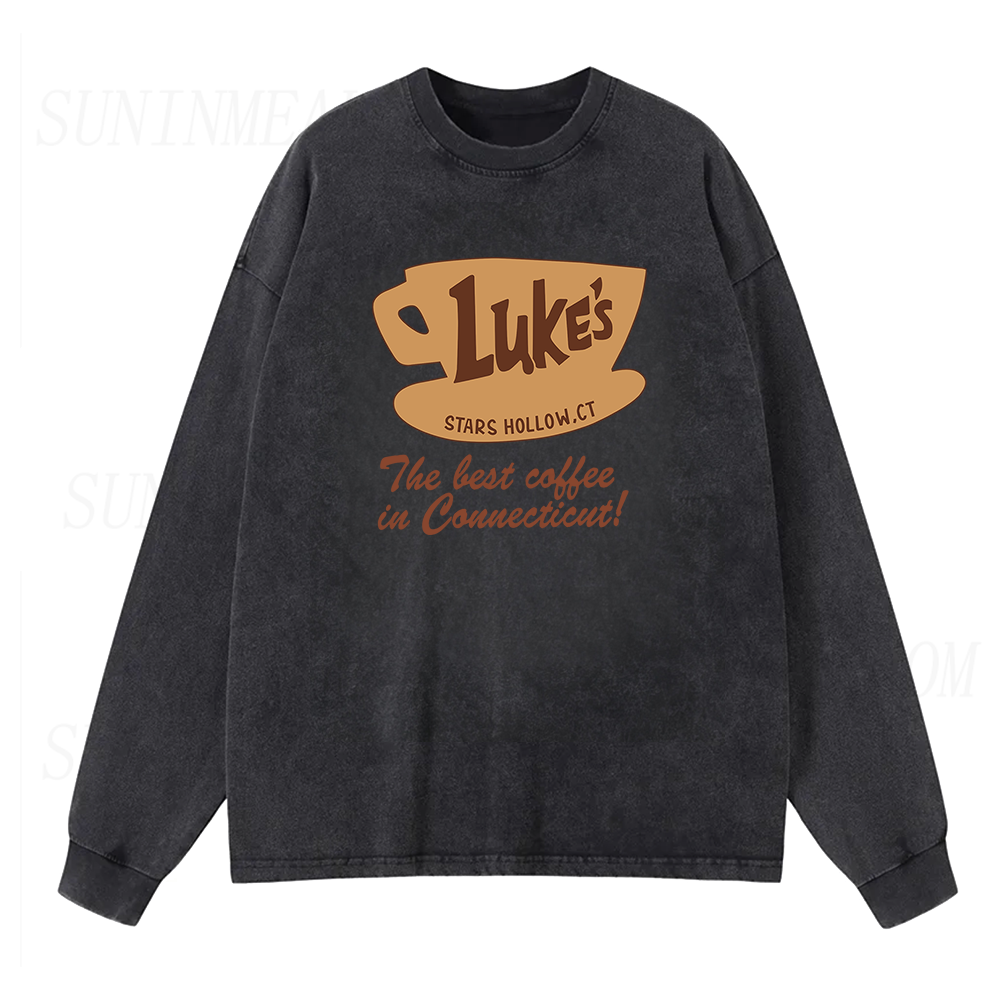 Luke's Coffee Long Sleeve Unisex Tee