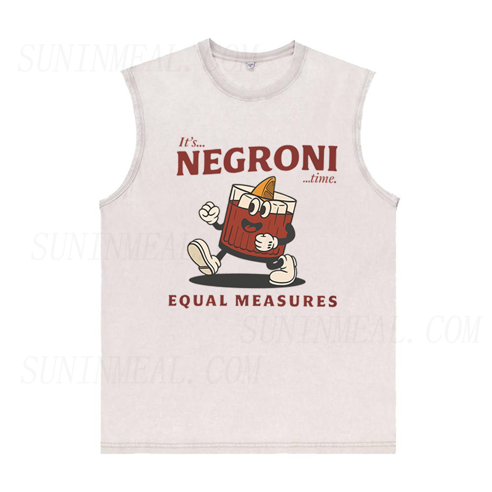 Negroni Cocktail Unisex Tank Top