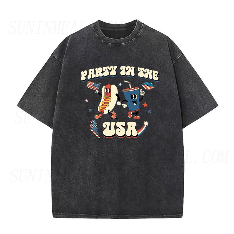4th Of July party time Unisex Tee