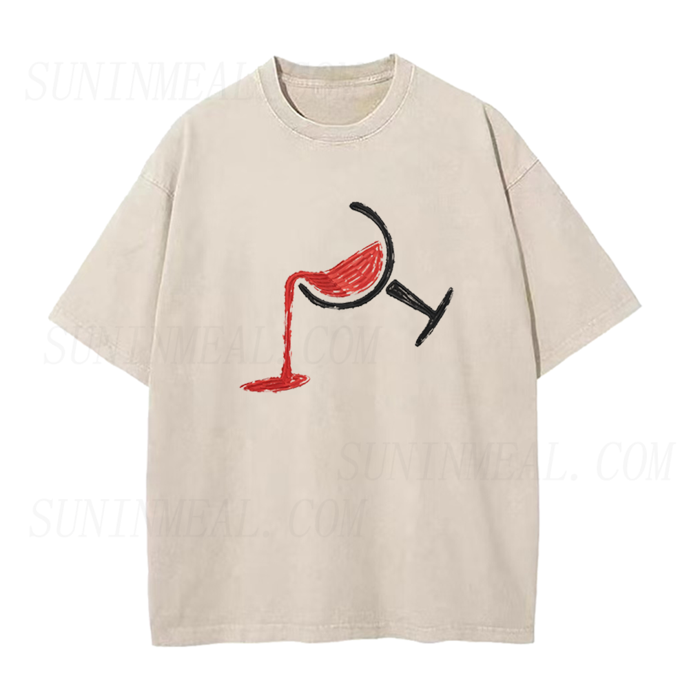 Glass Of Wine Unisex Tee