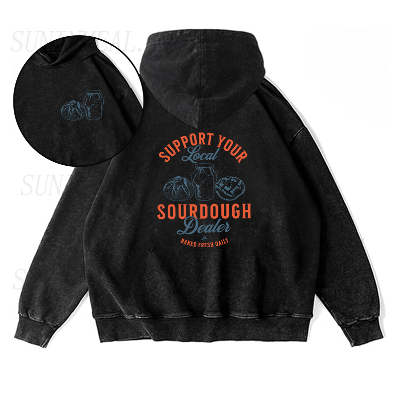 Local Sourdough Dealer baked fresh daily Unisex Hoodie