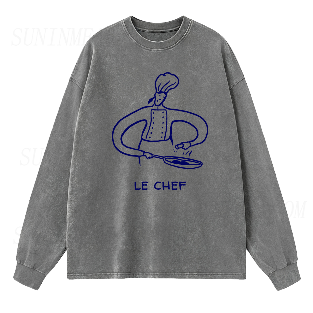 Le Chef Long Sleeve Unisex Tee