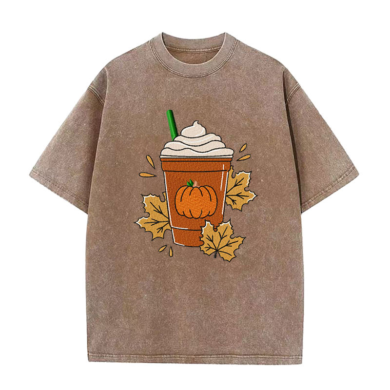 Coffee latte pumpkin Unisex Tee