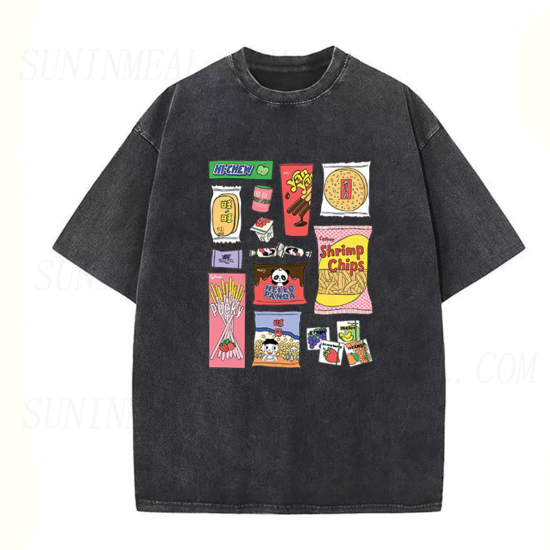 Asian Snacks Unisex Tee