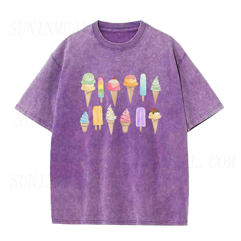 Ice Cream Assortment Unisex Tee