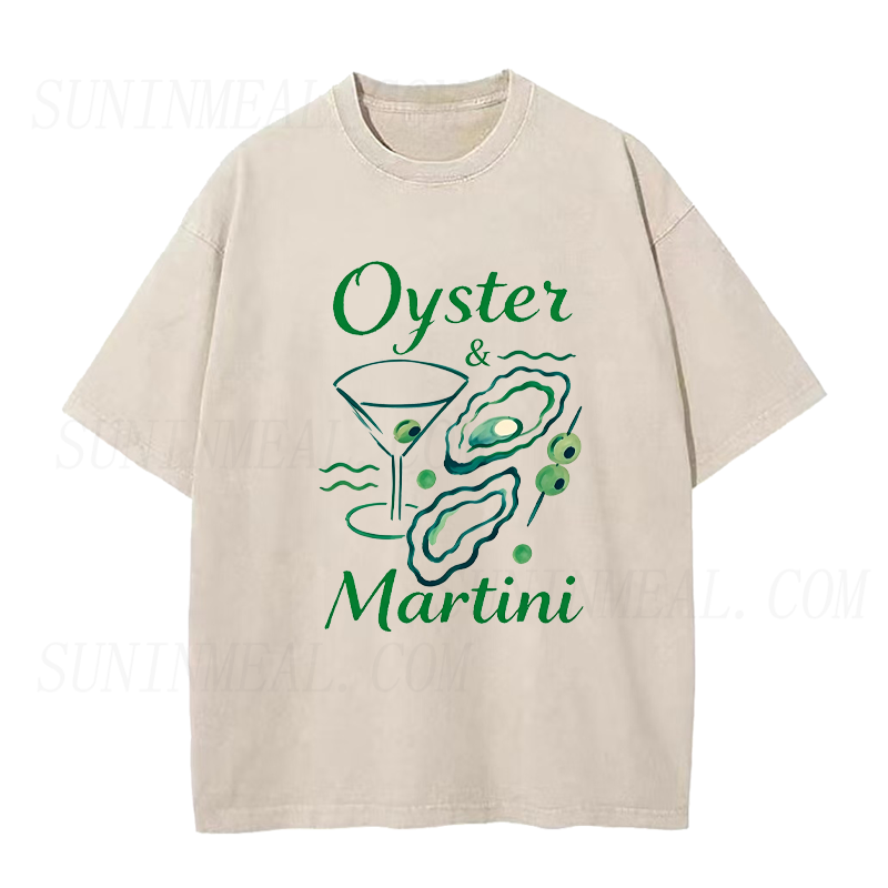 Classic Oyster & Martini Unisex Tee