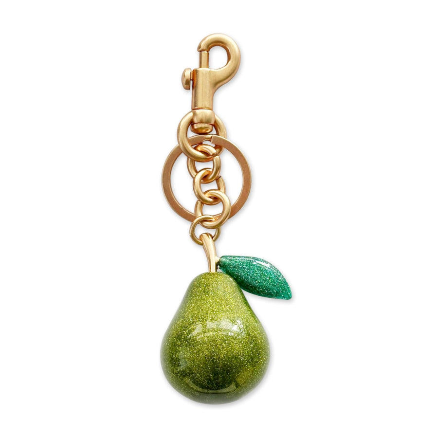 Pear Bag Charm Keychain
