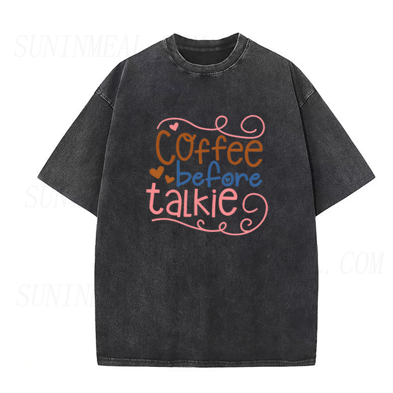 Coffee Before Talkie Unisex Tee
