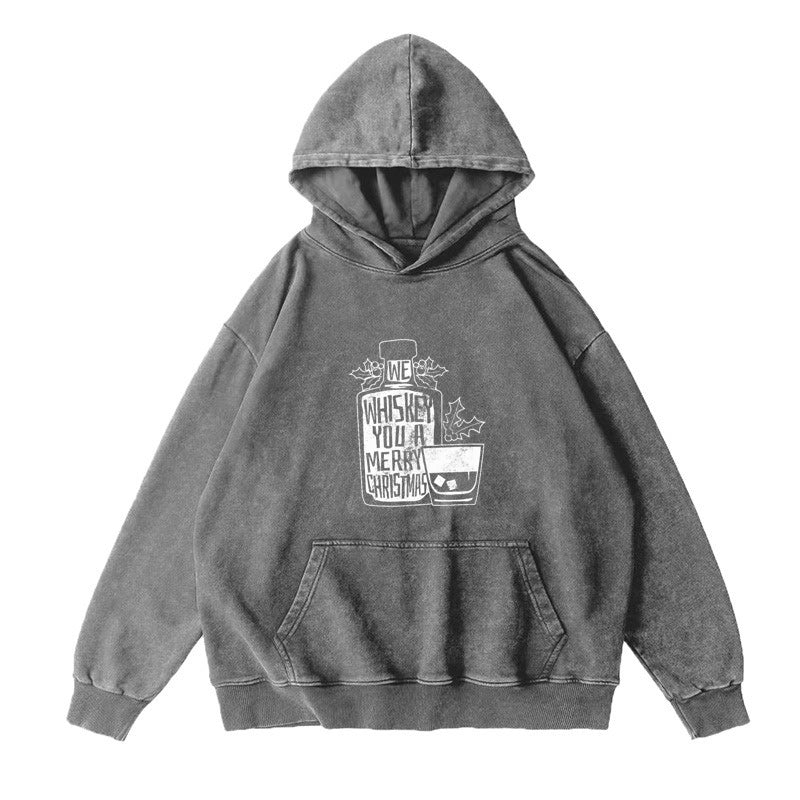 We Whiskey You A Merry Christmas Unisex Hoodie