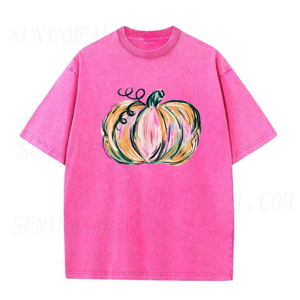 Watercolor Pumpkin Unisex Tee