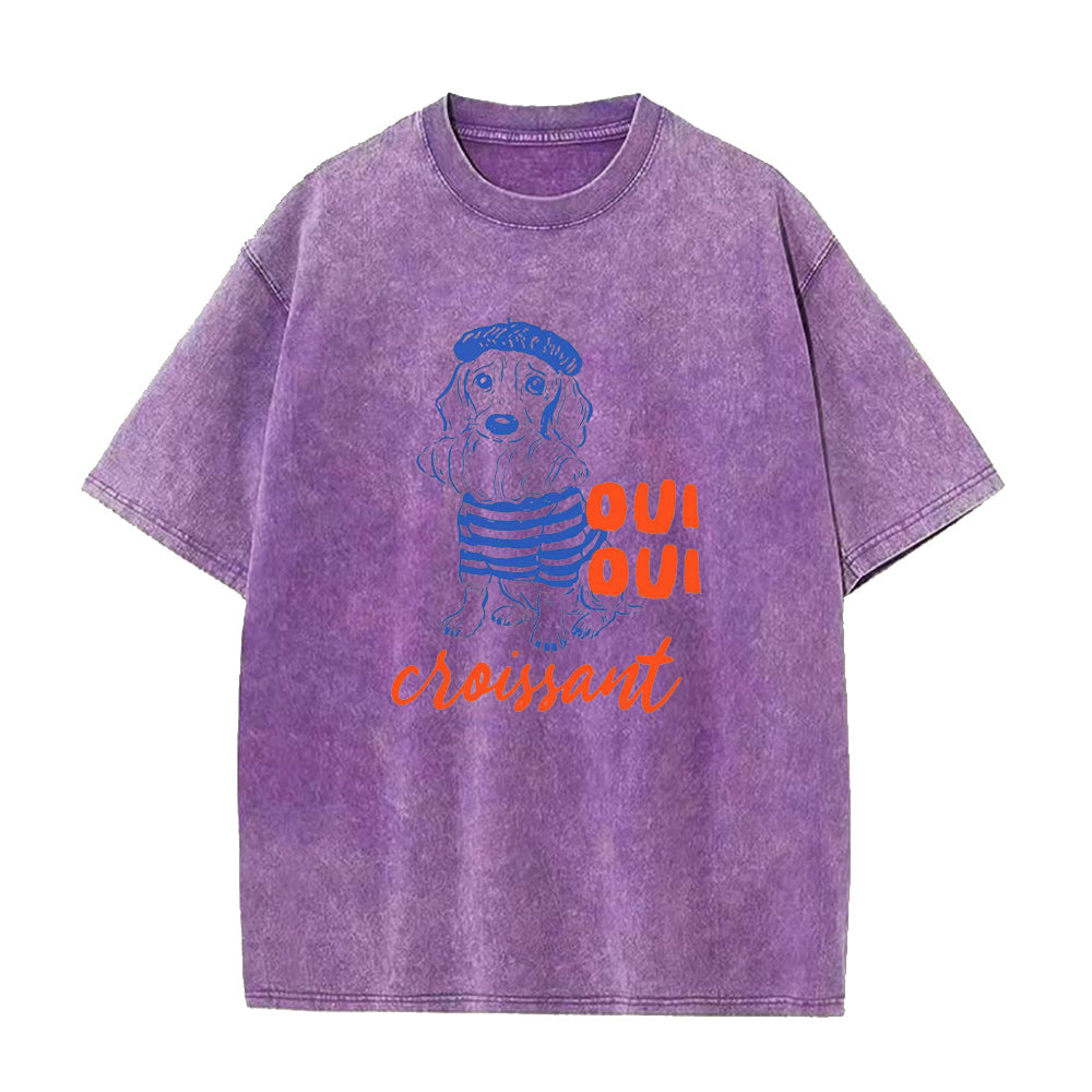 Dog oui oui Unisex Tee