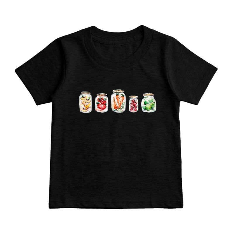 Jarred Fruits & Veggies Kid's T-Shirt