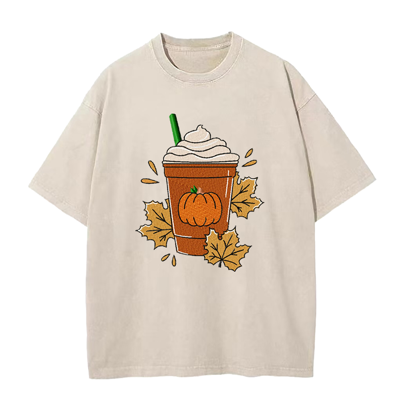 Coffee latte pumpkin Unisex Tee