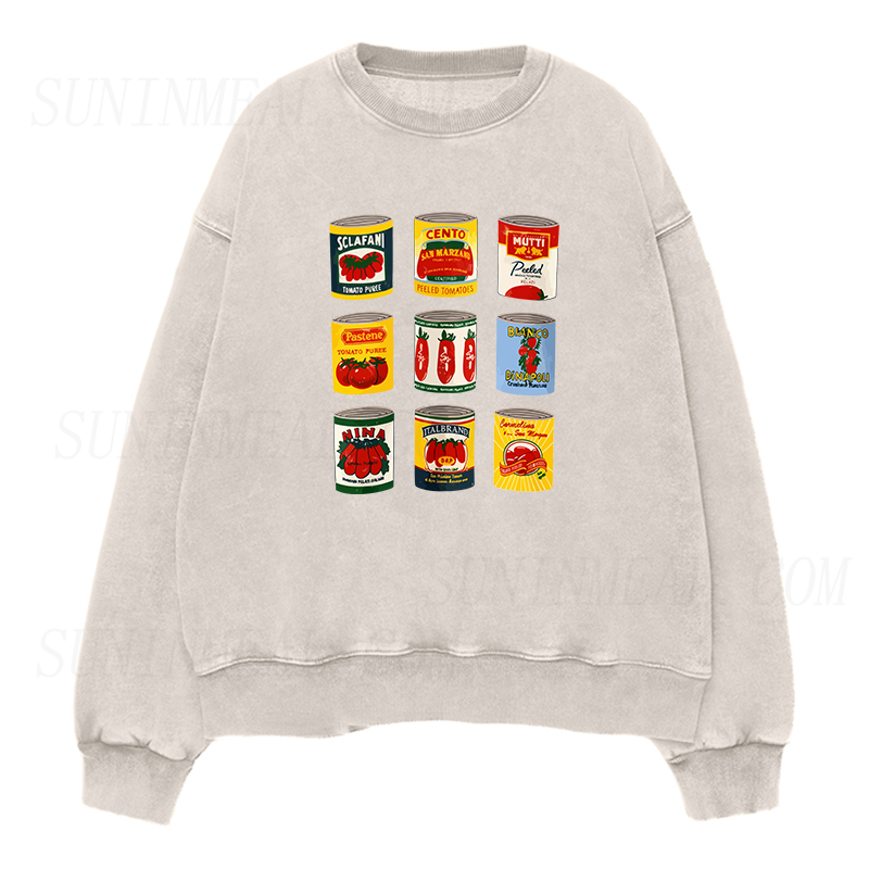 Tomato Can Unisex Crewneck Sweatshirt